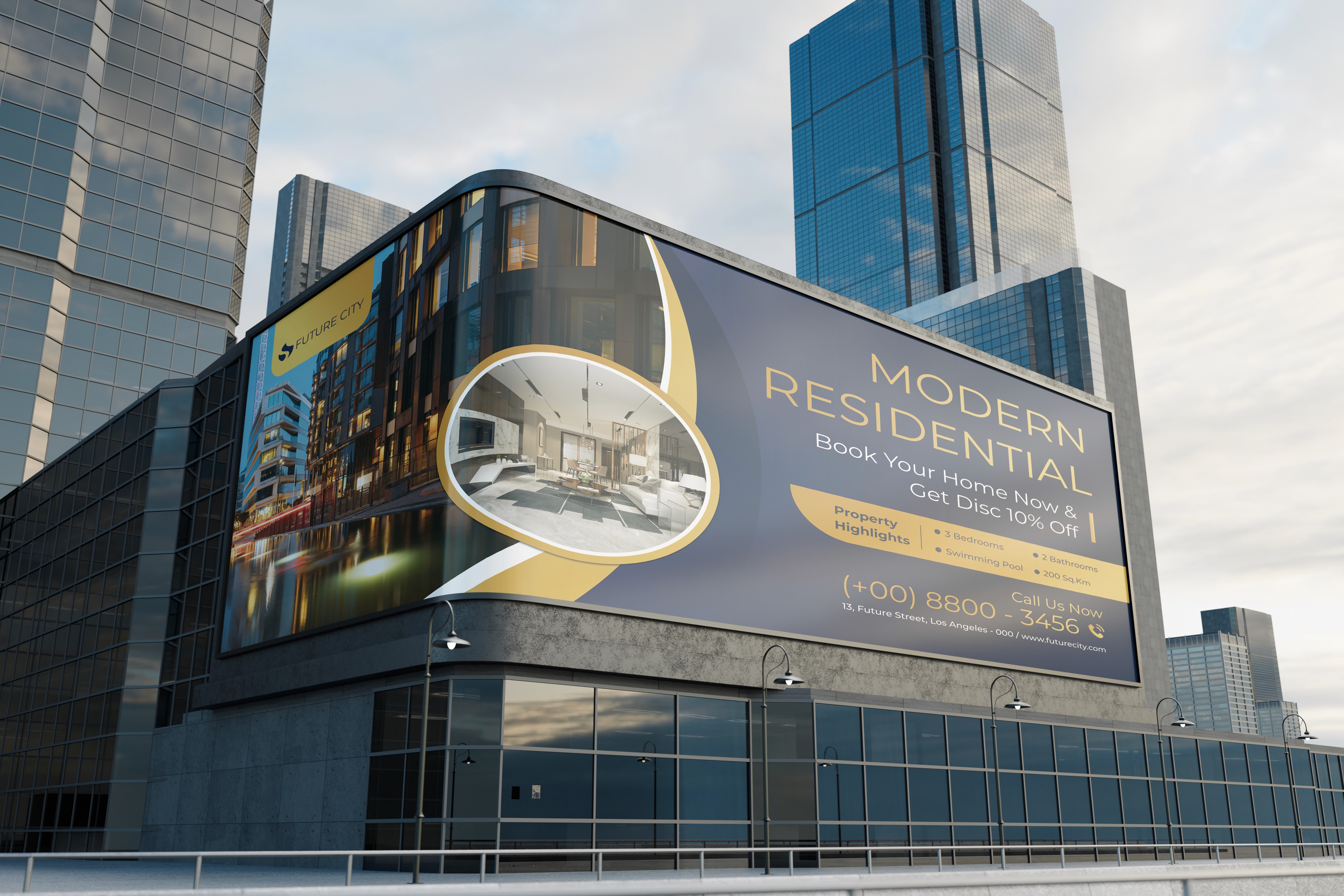 Real Estate Agency Billboard Design