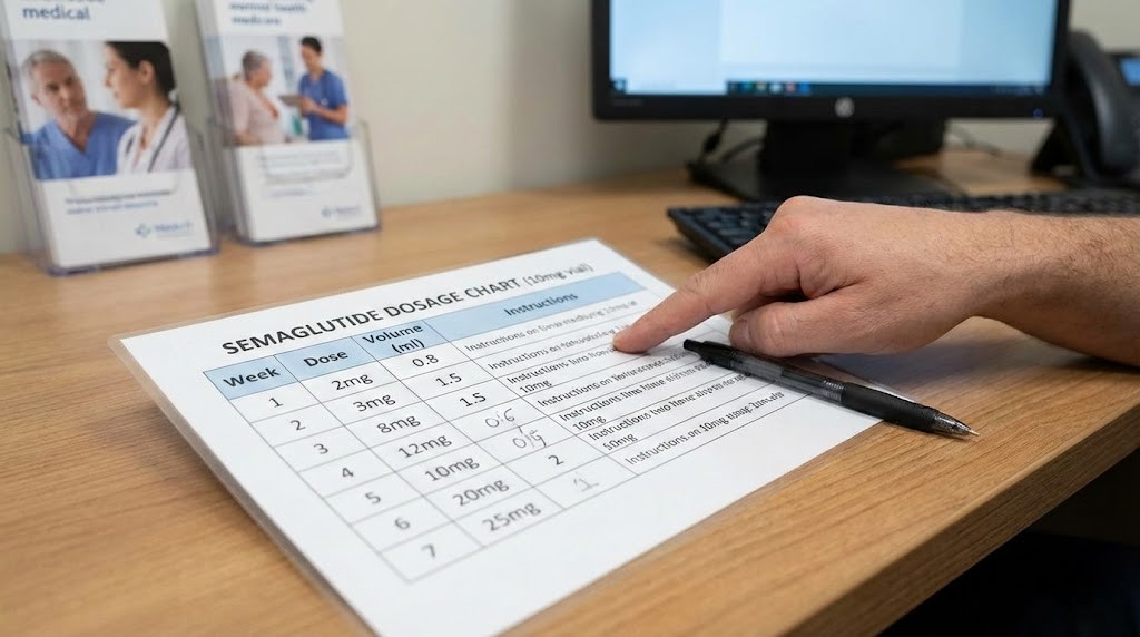 Semaglutide 10mg dosage chart