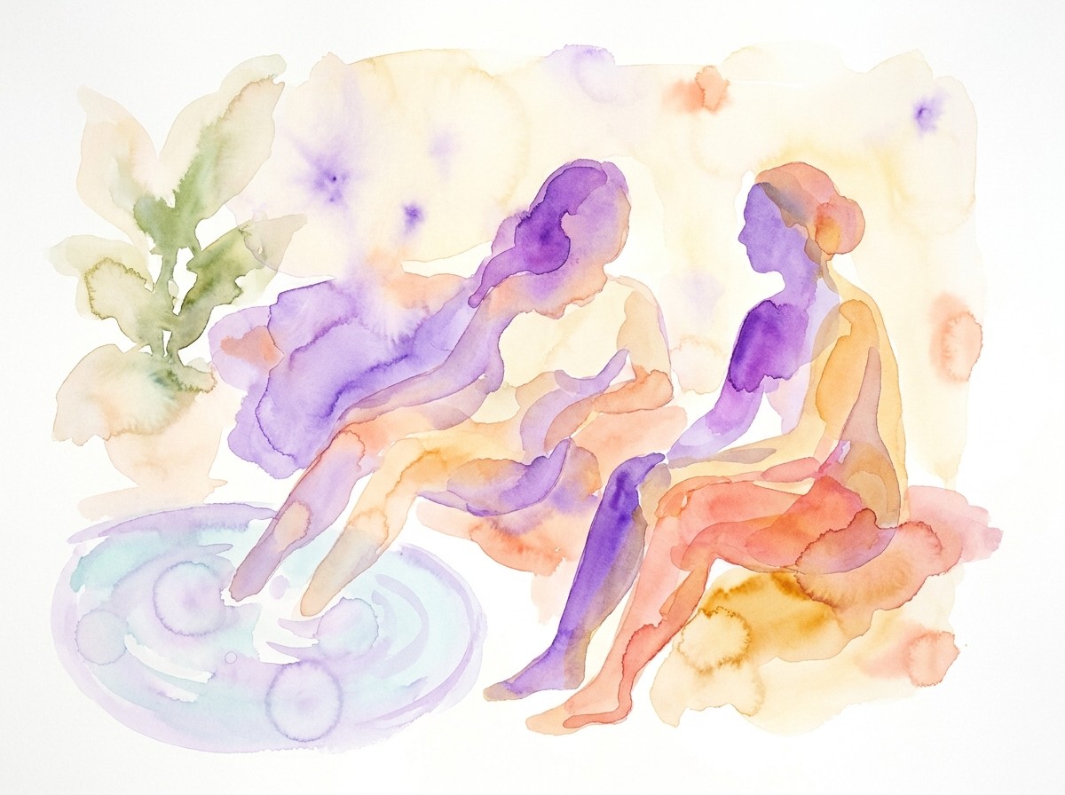 two people holding hands on table in comfort