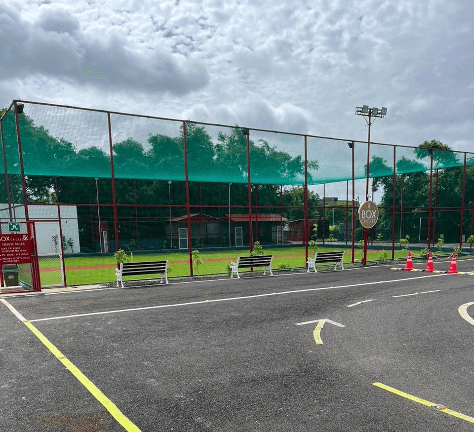 two tennis rackets laying on a tennis court