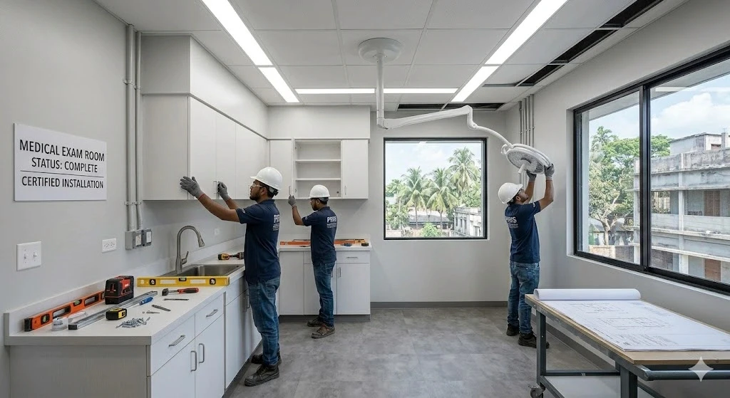 Medical and dental office build-out construction in Fort Lauderdale — Planet Construction FL