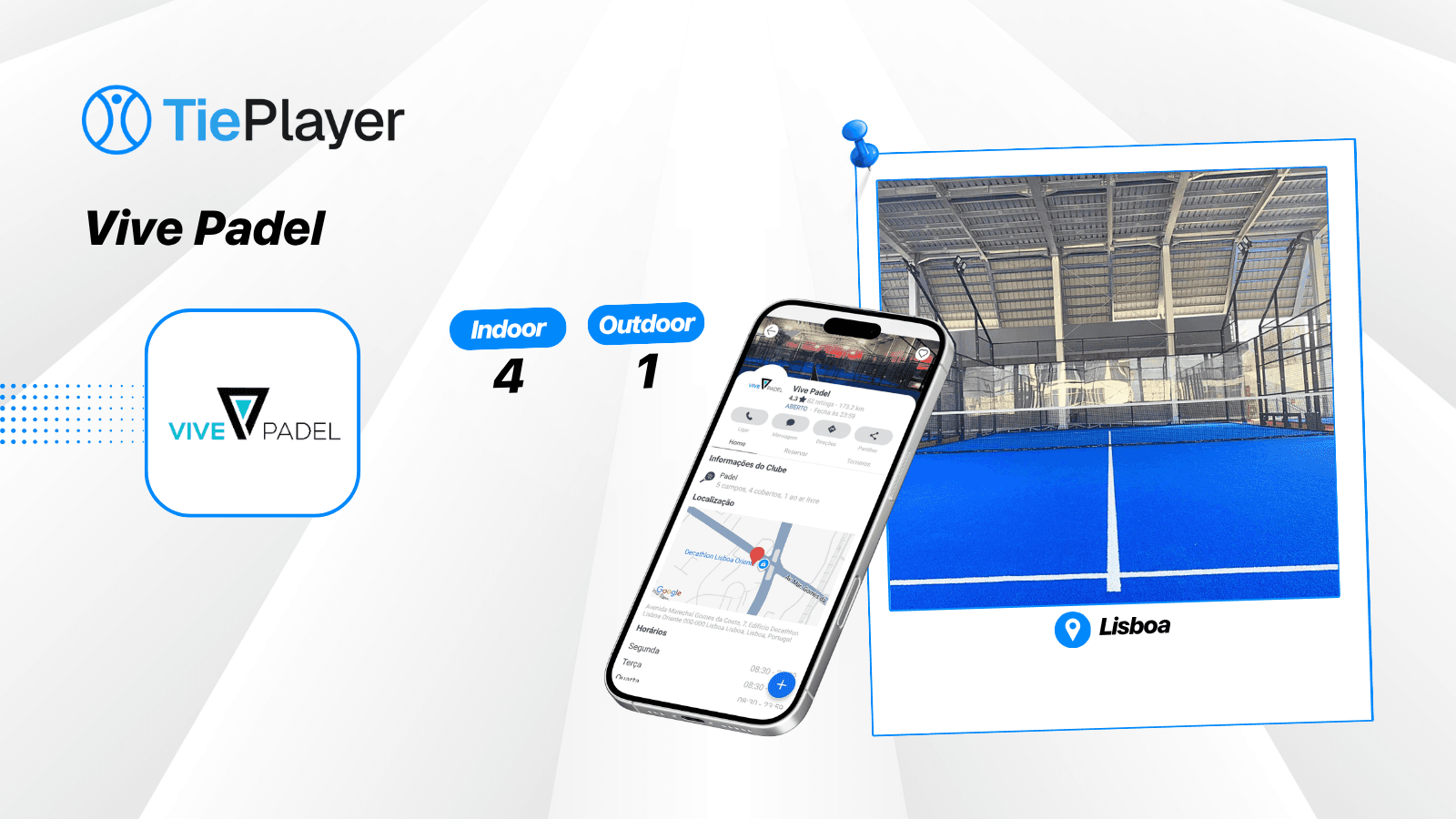 Book a padel court at Vive Padel