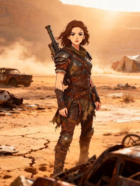 runway ai video editing, animate girl