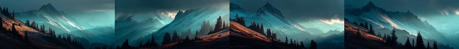 Grid of Midjourney variaitons