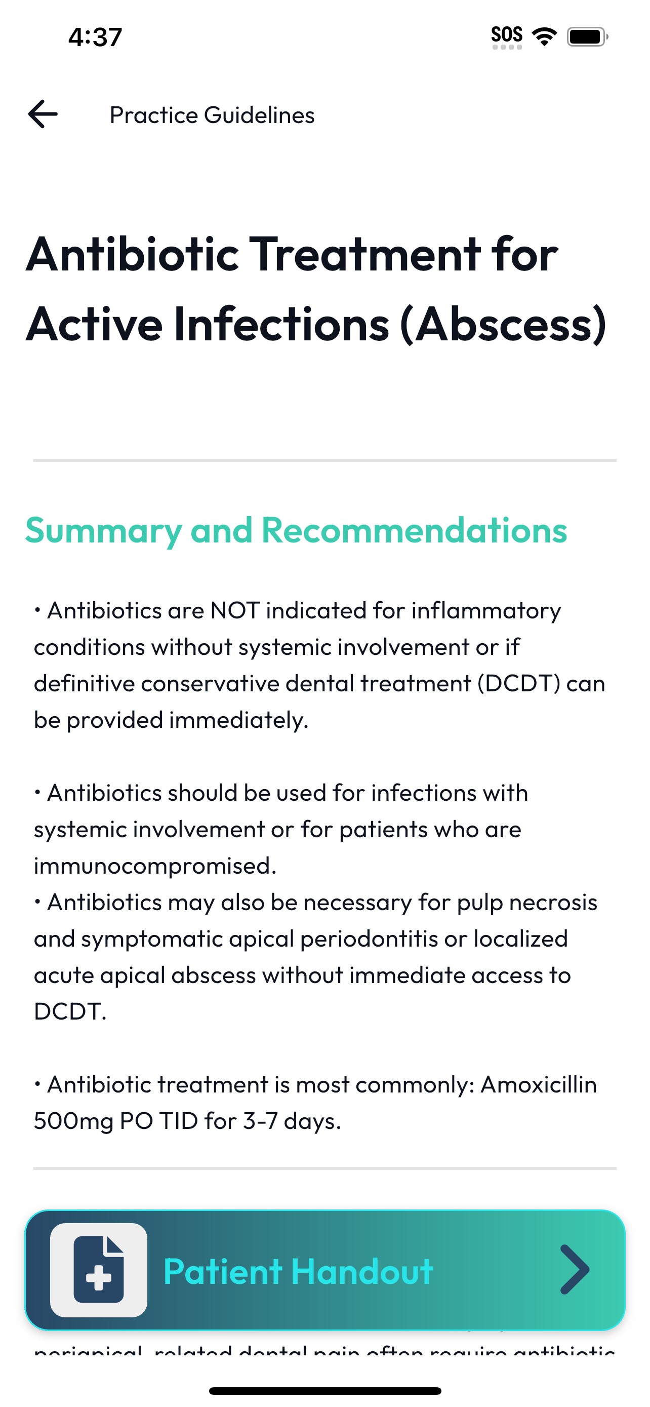 DentalRx Mobile App