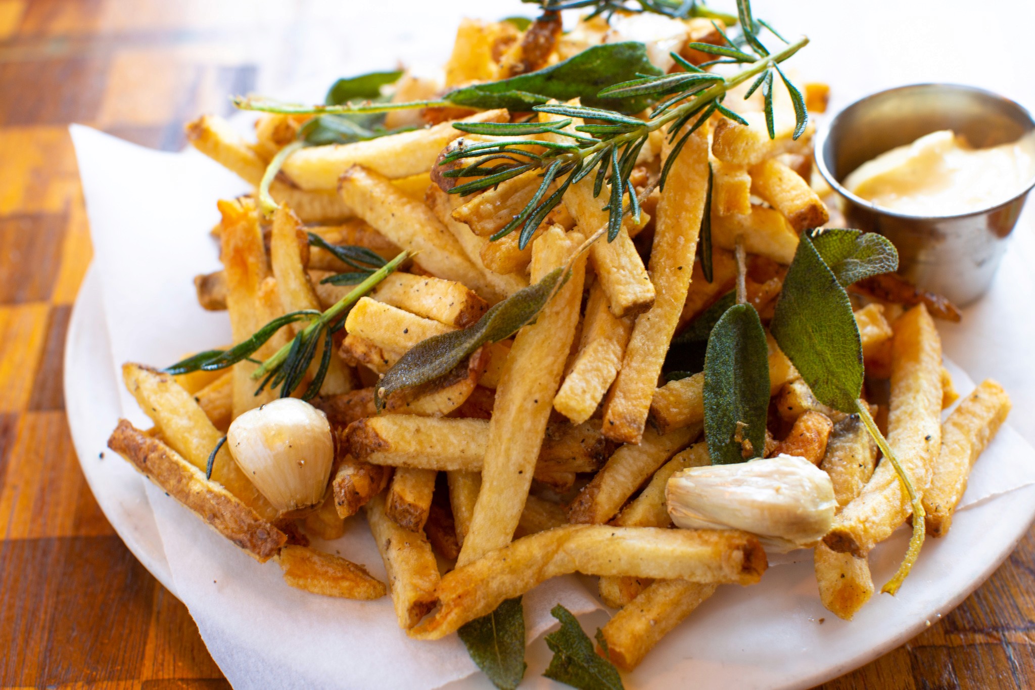 Tuscan fries with herbs