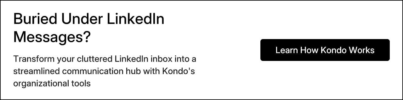 Buried Under LinkedIn Messages?