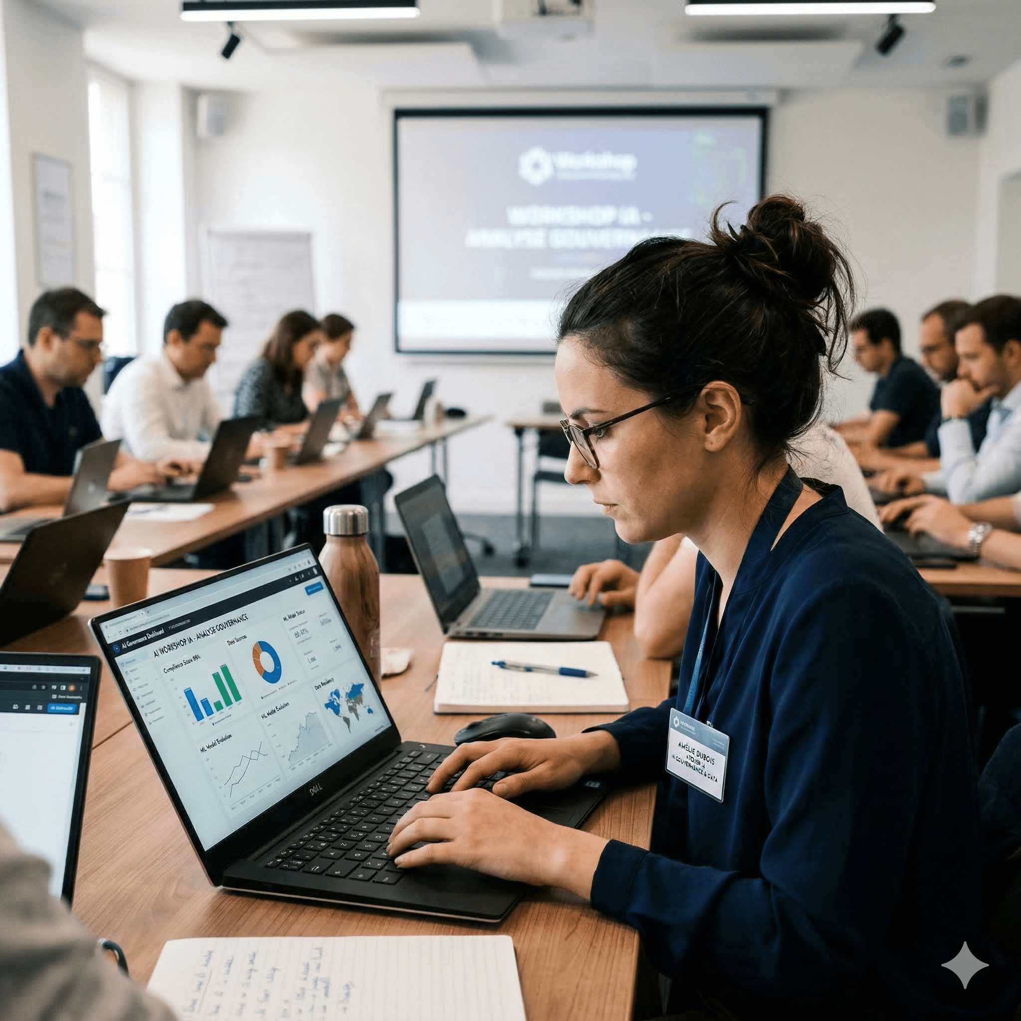 Atelier pratique d'adoption de l'IA en entreprise avec 92% de taux de réussite