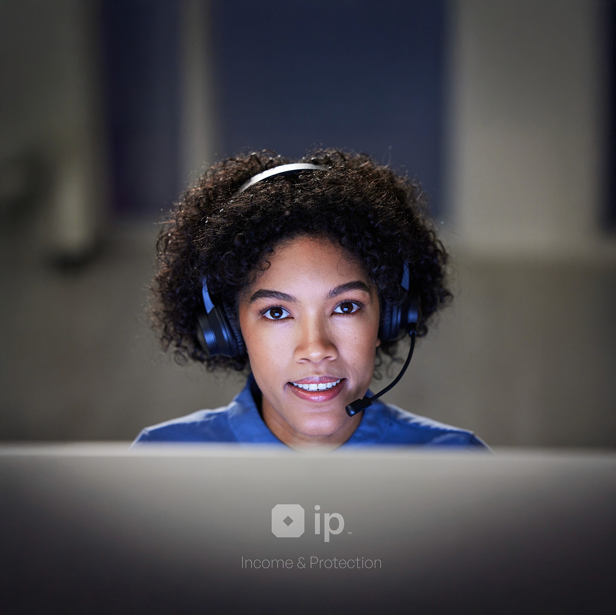 Woman Look Into The Camera