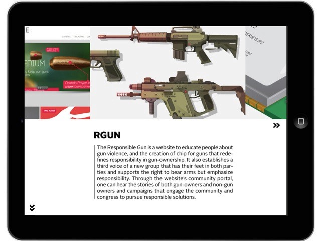 a screenshot with rgun and a paragraph on an iPad