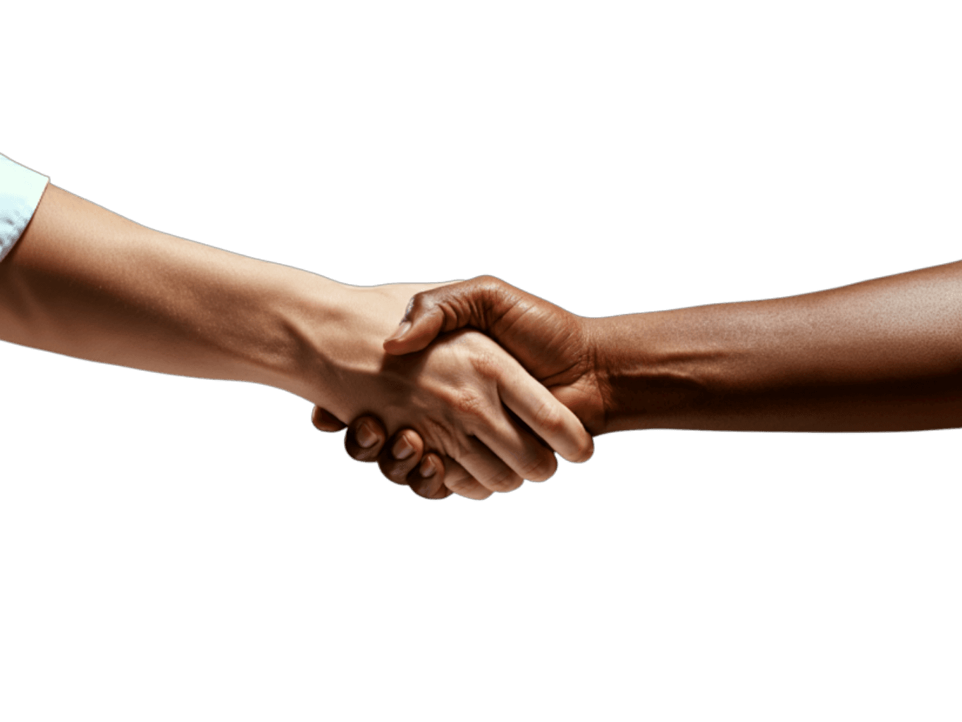 A hand holding a black pen, poised to write or draw on a surface.