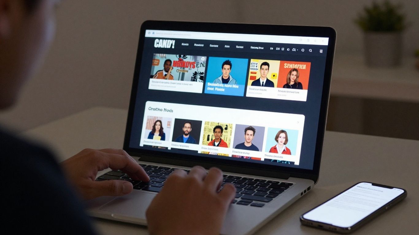 Netflix search screen for Brooklyn Nine-Nine
