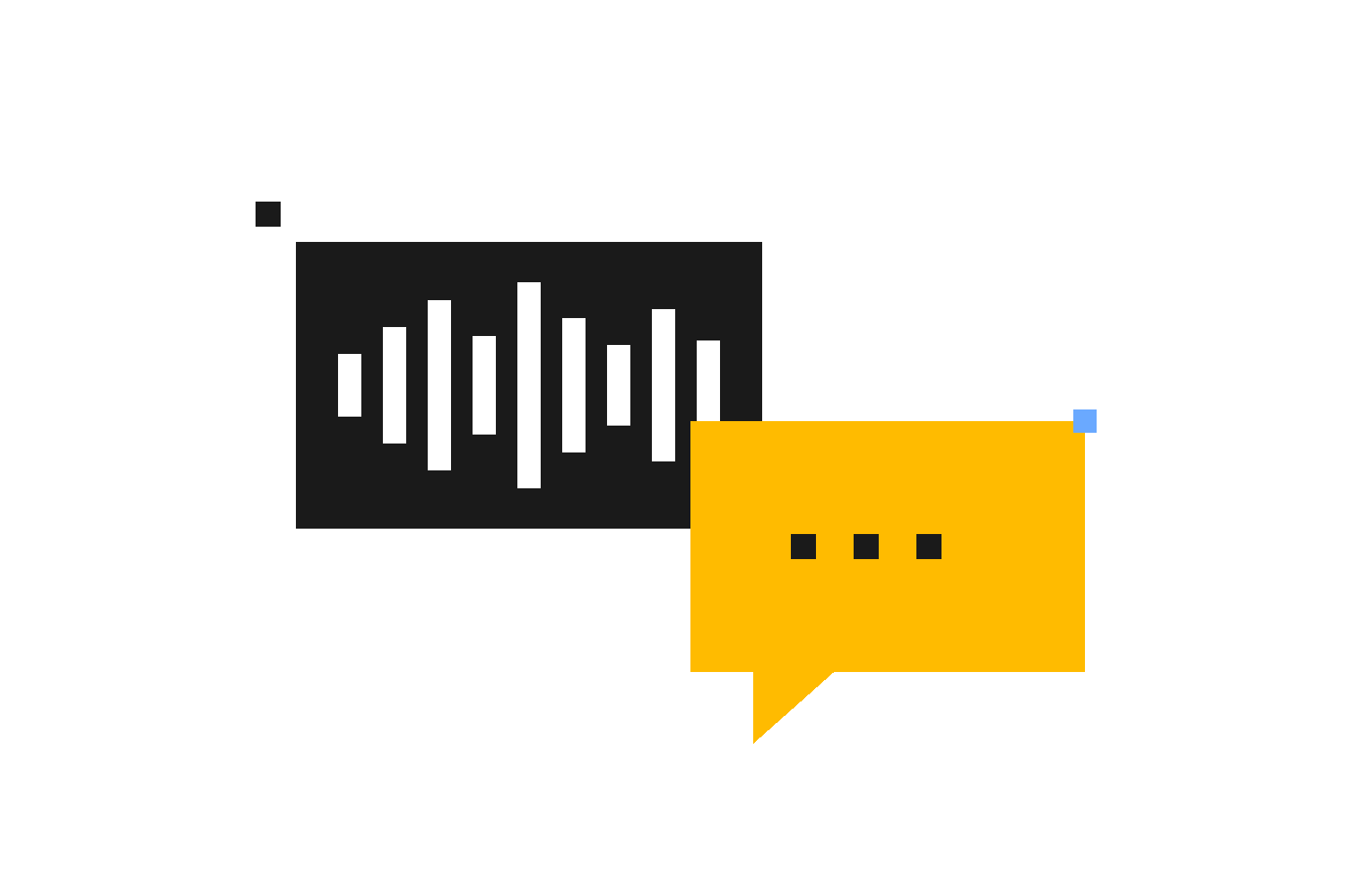Illustration for the article: The Best Podcasts for Intermediate Hebrew