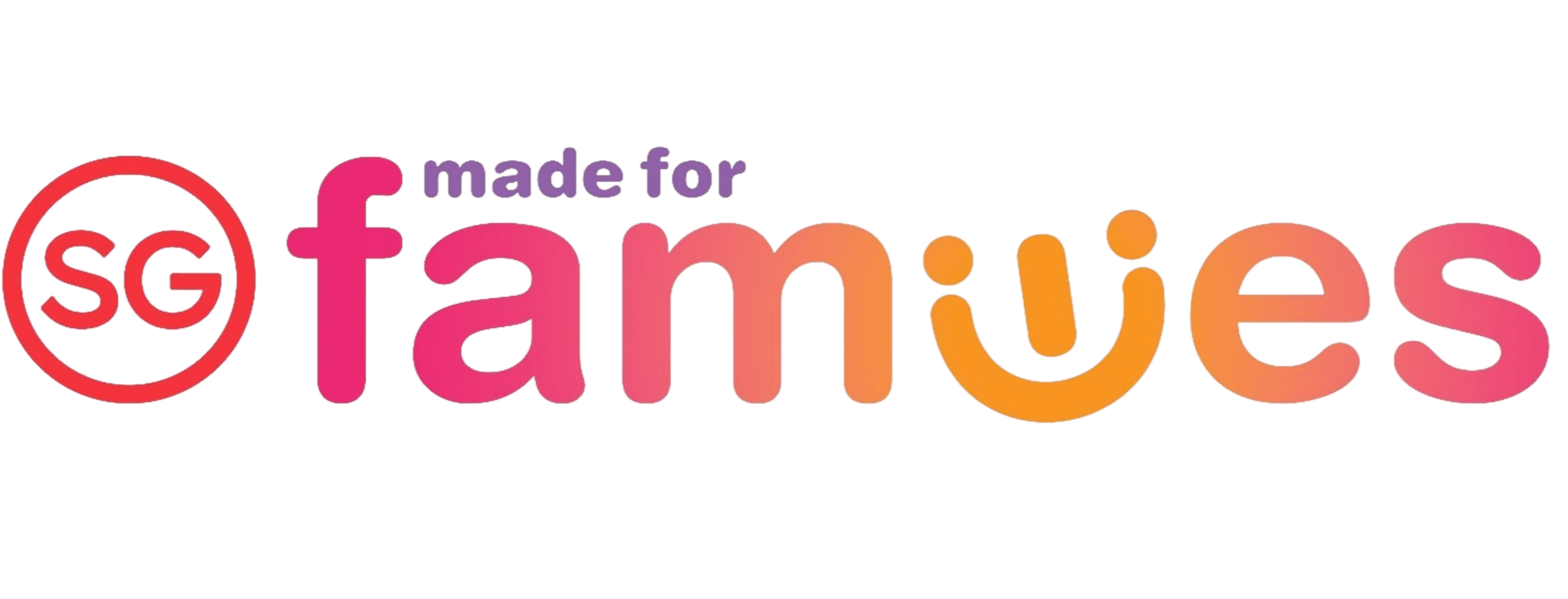 SG Made for Families logo showing support for family friendly initiatives in Singapore