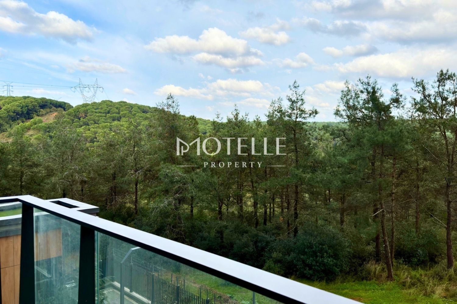 luxury rental istanbul green surroundings balcony