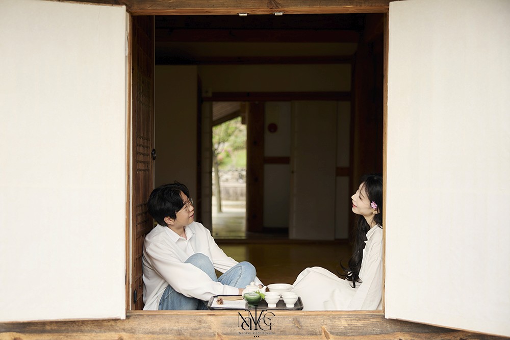 전주 아원 고택 웨딩스냅 후기 | 한옥 감성과 조명의 조화 - 이매진포토