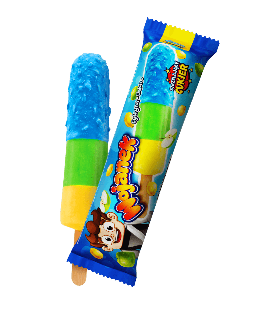 Wojanek - lody o smaku cytryna-jabłko