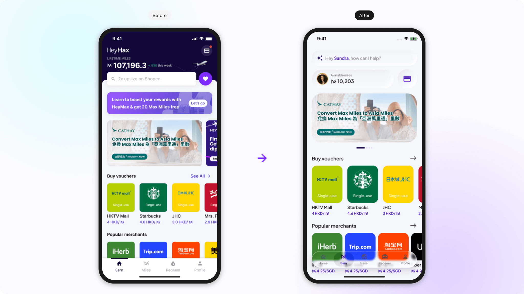 The idea behind the refreshed HeyMax look