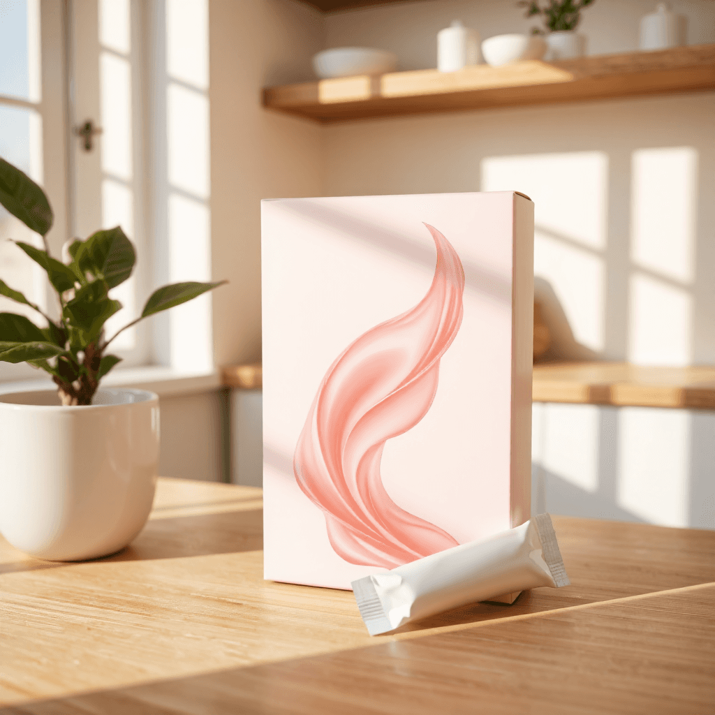 product photography of box of dietary supplement