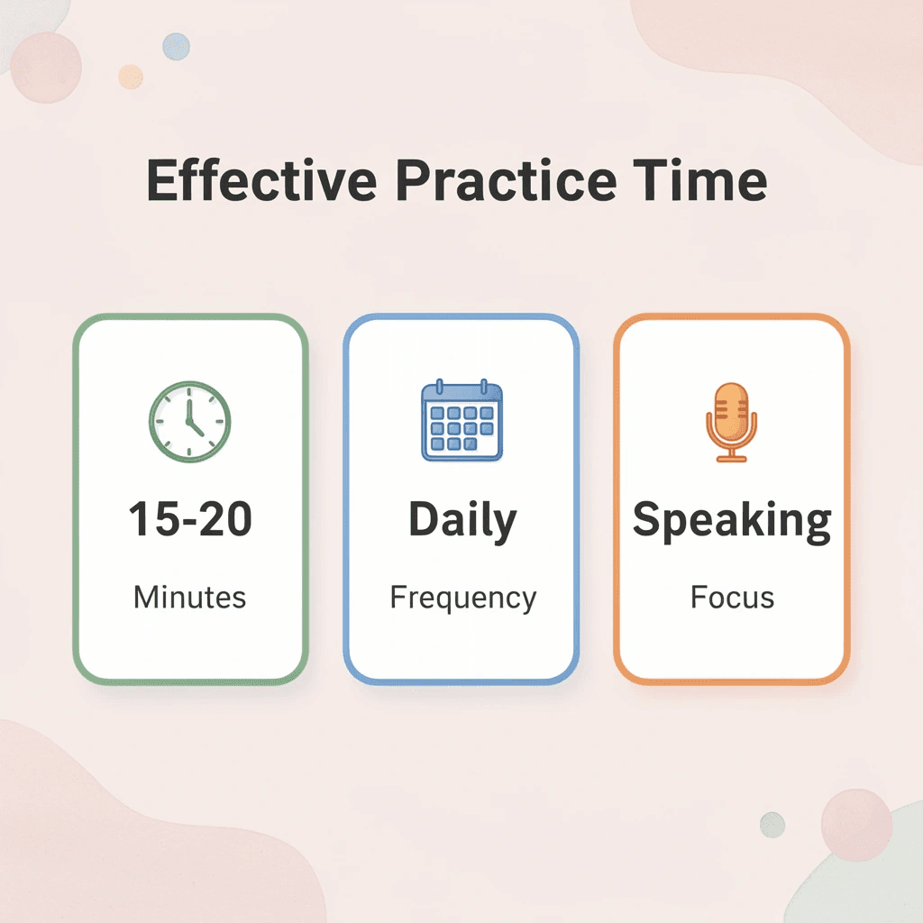 Statistics showing effective Arabic practice metrics
