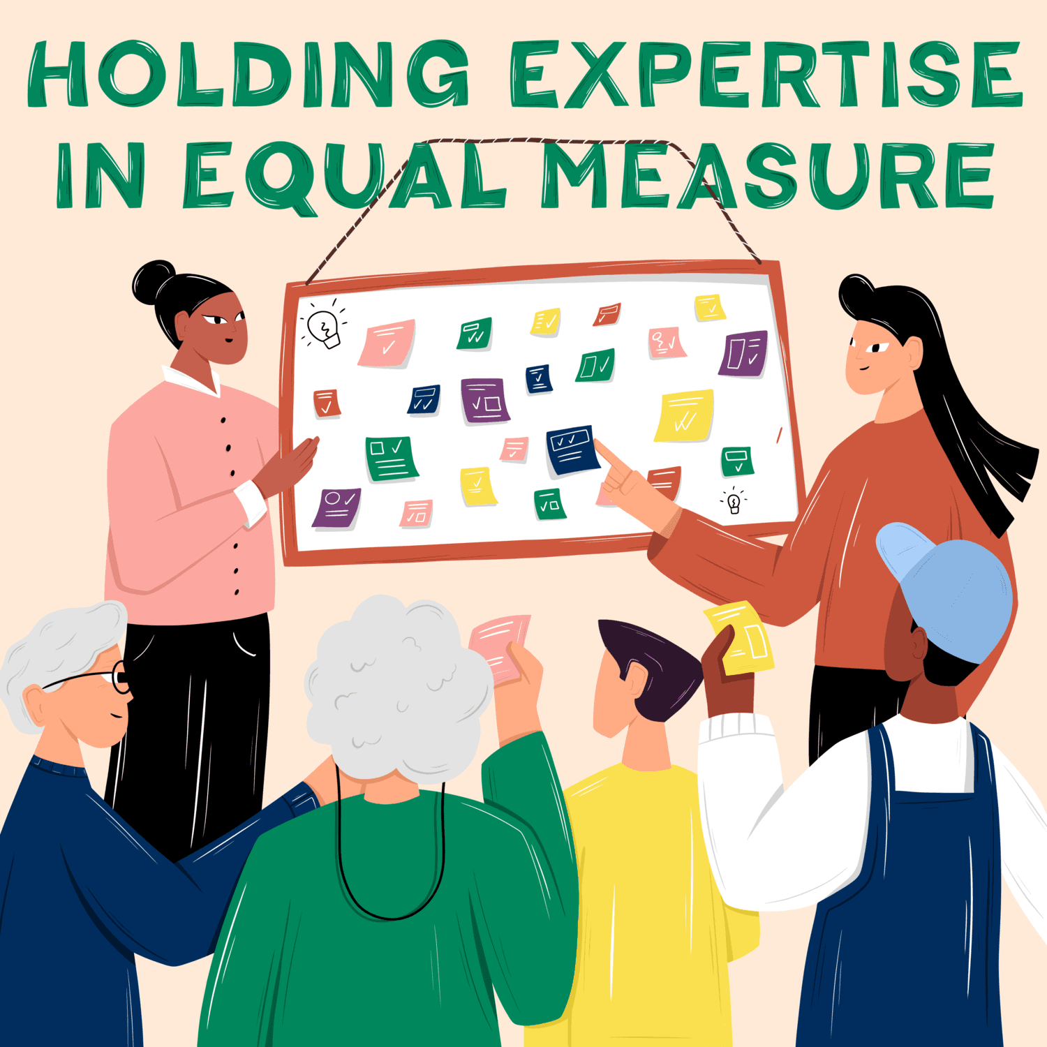 Holding Expertise in Equal Measure