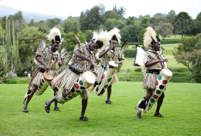 Traditional African cultural dance