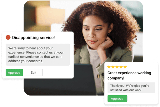 Negative review safey net 