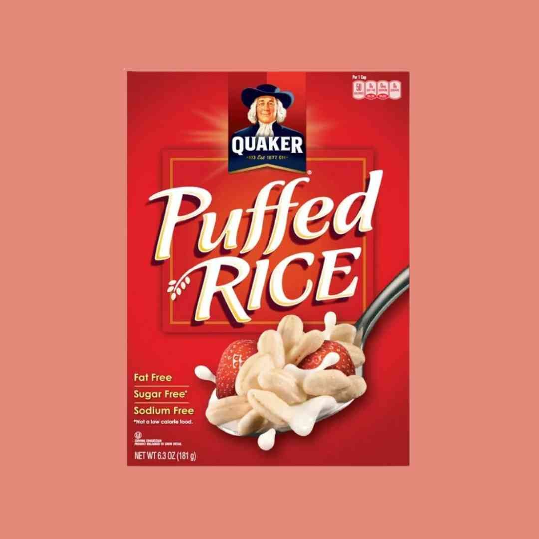 Gestational Diabetes Food List: Cereal - High Glycemic Index - Puffed Rice