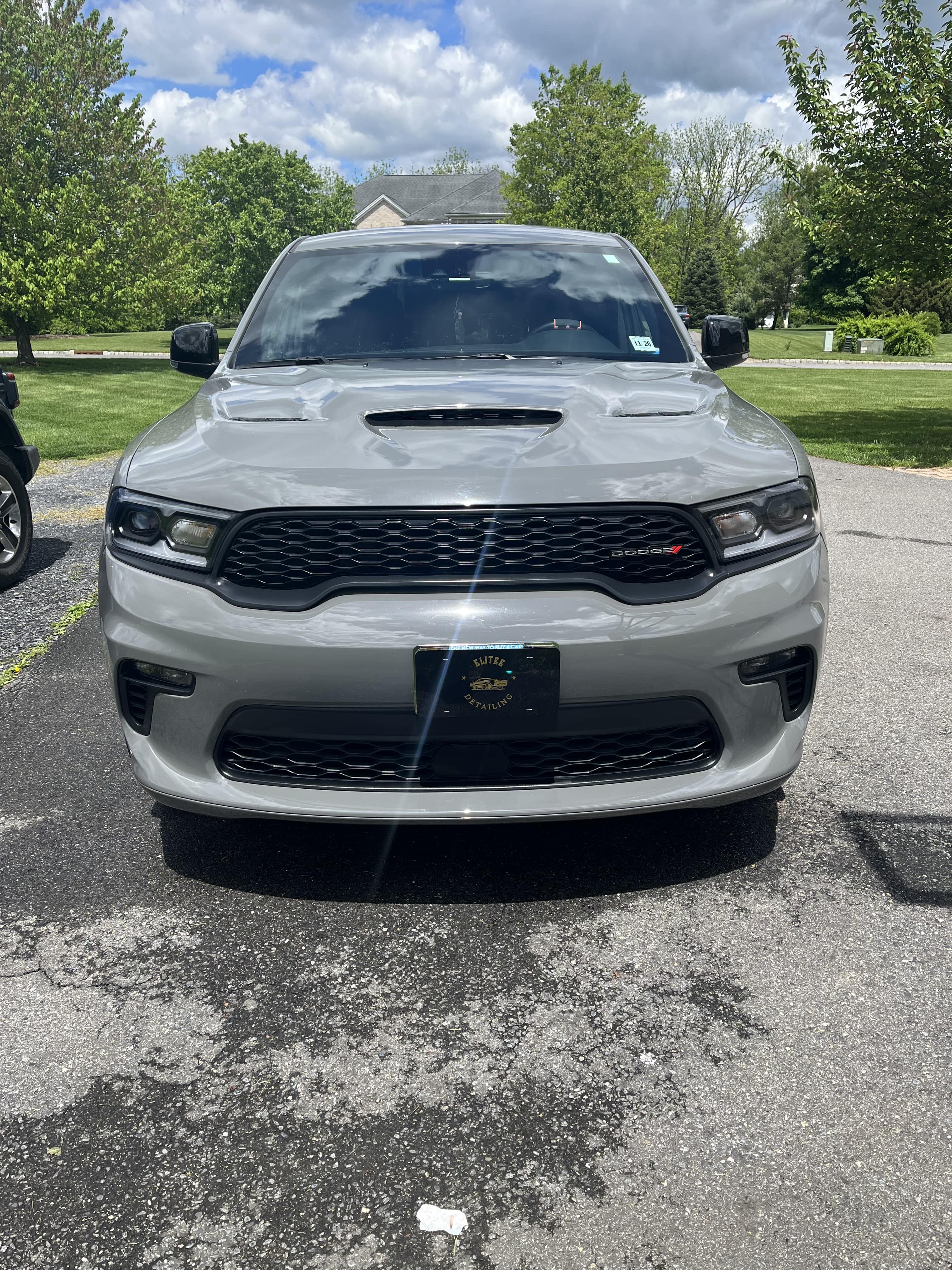 Cleaned car