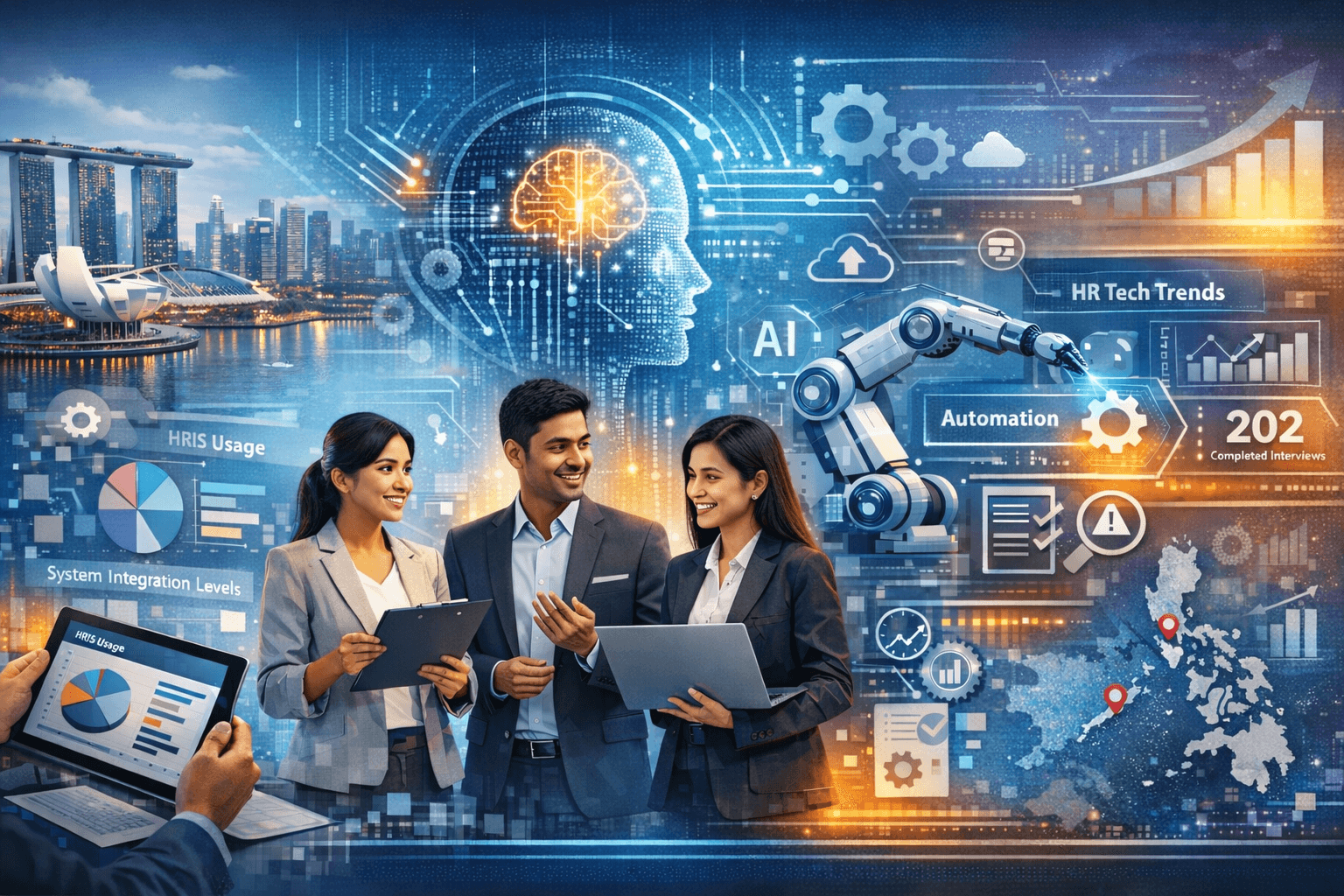 HRIS Market Research Study on HR Technology and AI Adoption