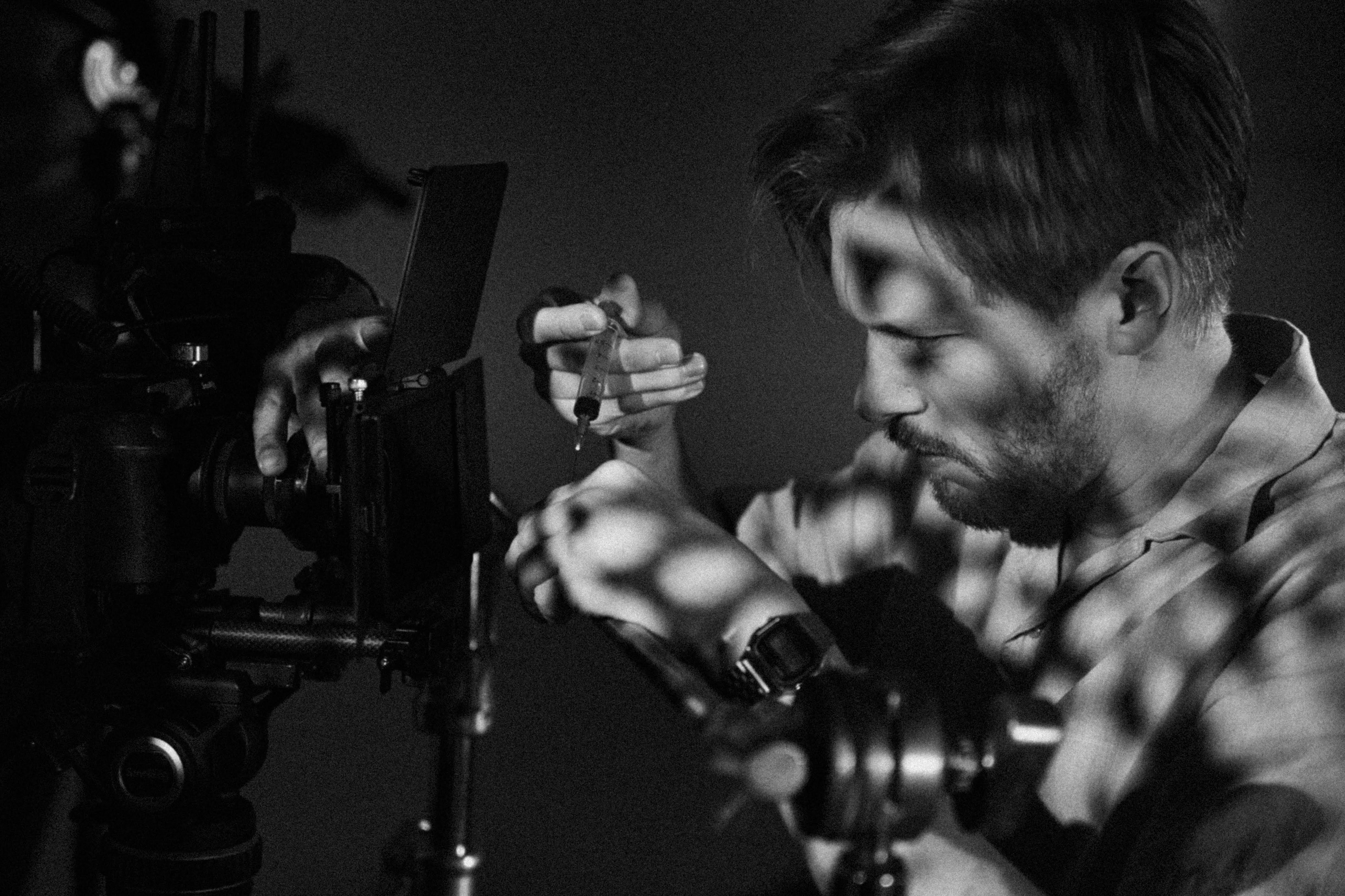 a black female model