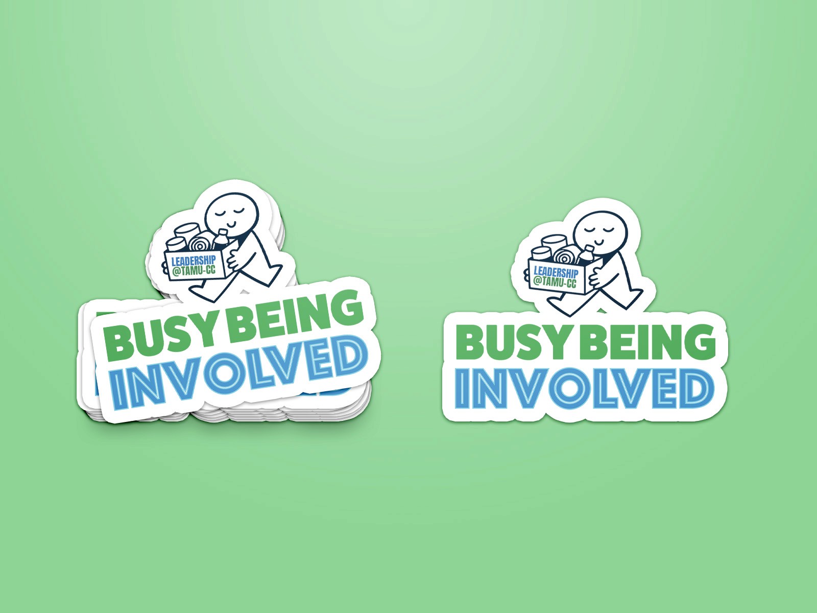 TAMUCC Involved Stickers