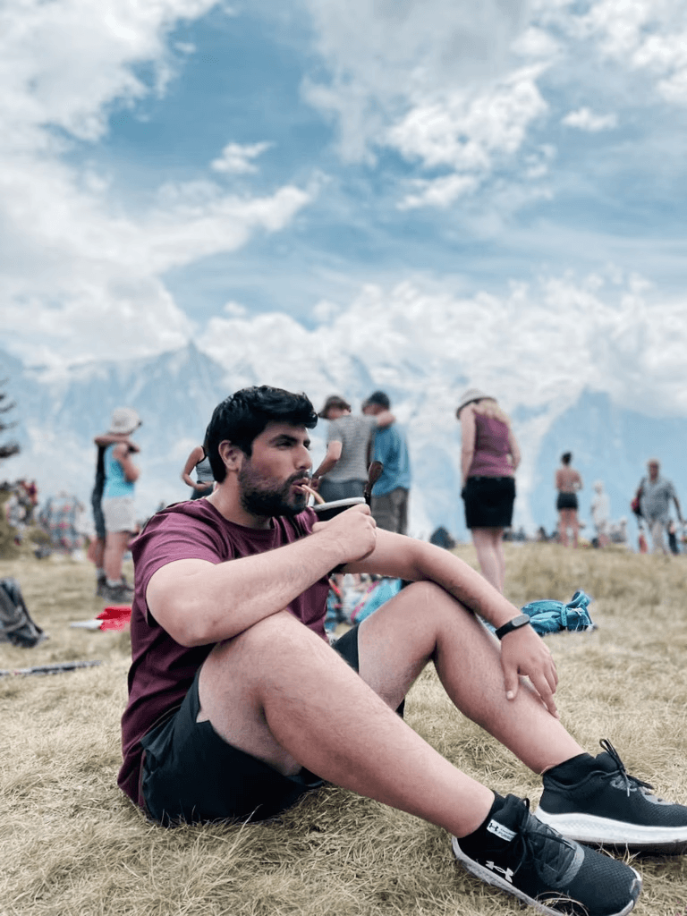 Portrait of portfolio creator