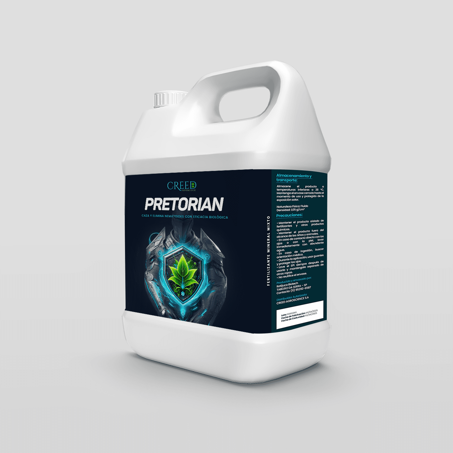 Envase de Pretorian