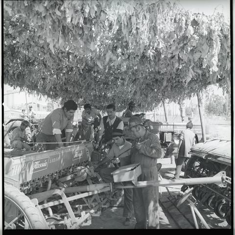 Personal IANSA en terreno.