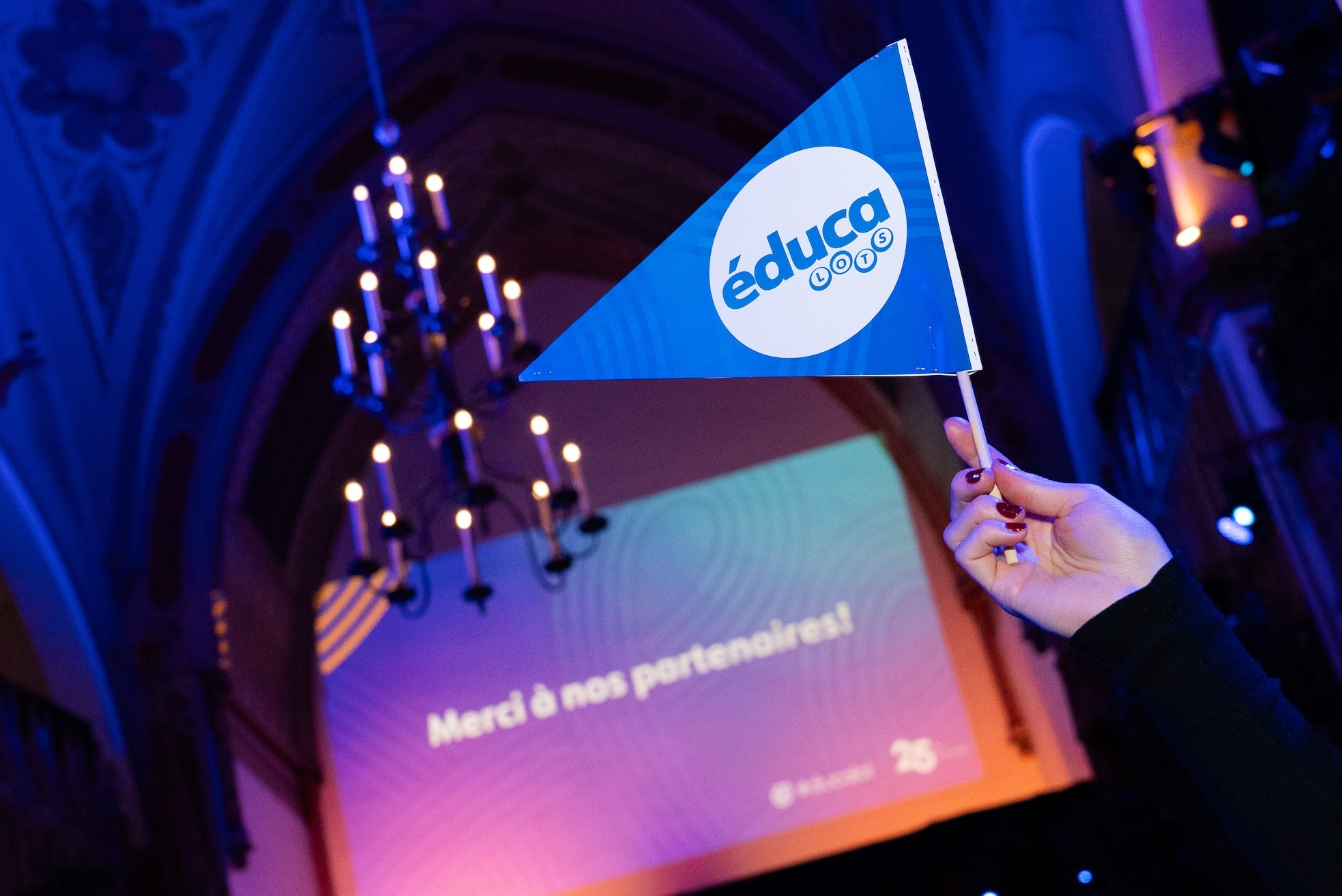 Corporate event photography at Éducaloi anniversary celebration in Montreal.