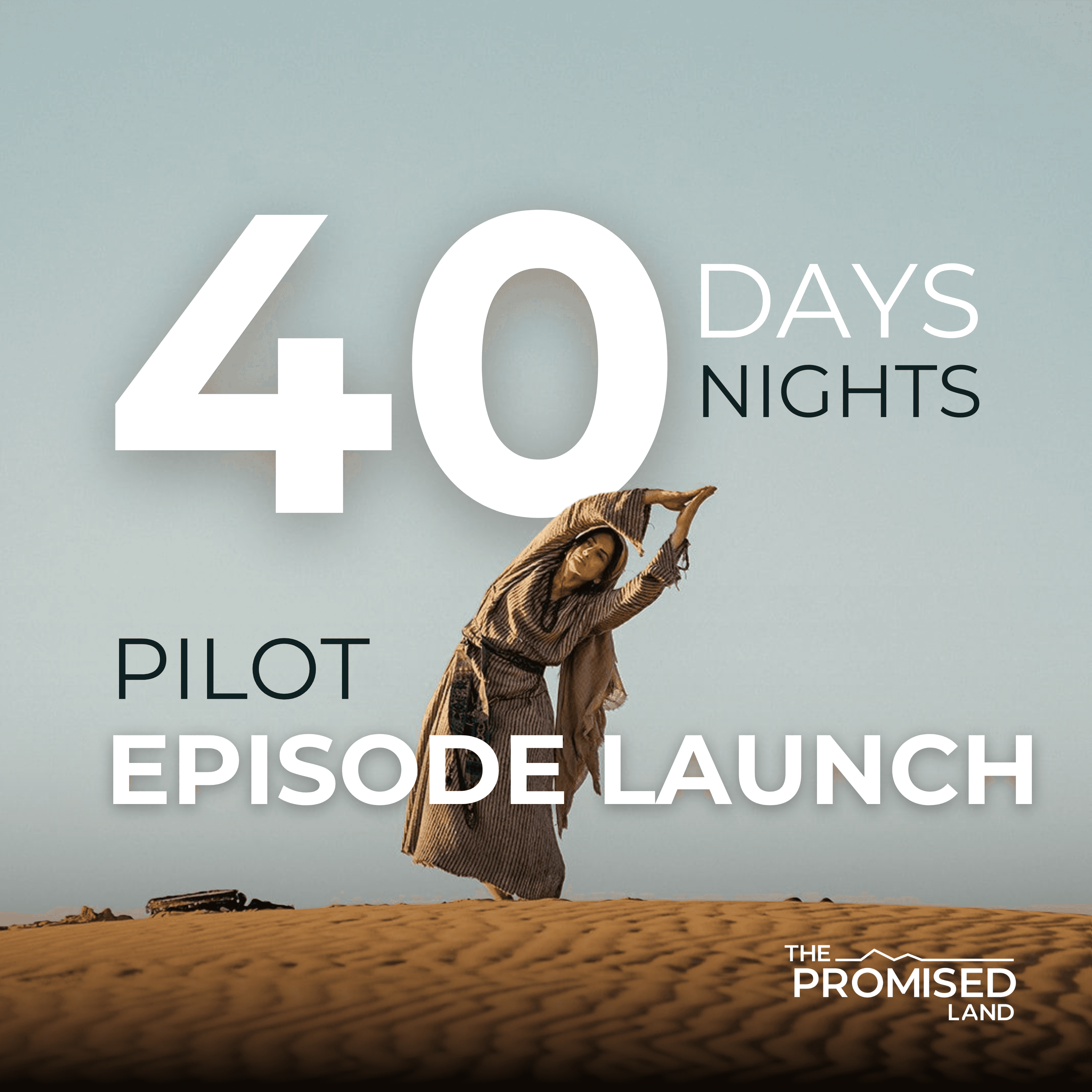 A social media graphic of the 40 Days and 40 Nights campaign