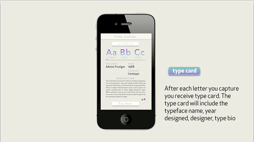 app screenshot on an iPhone