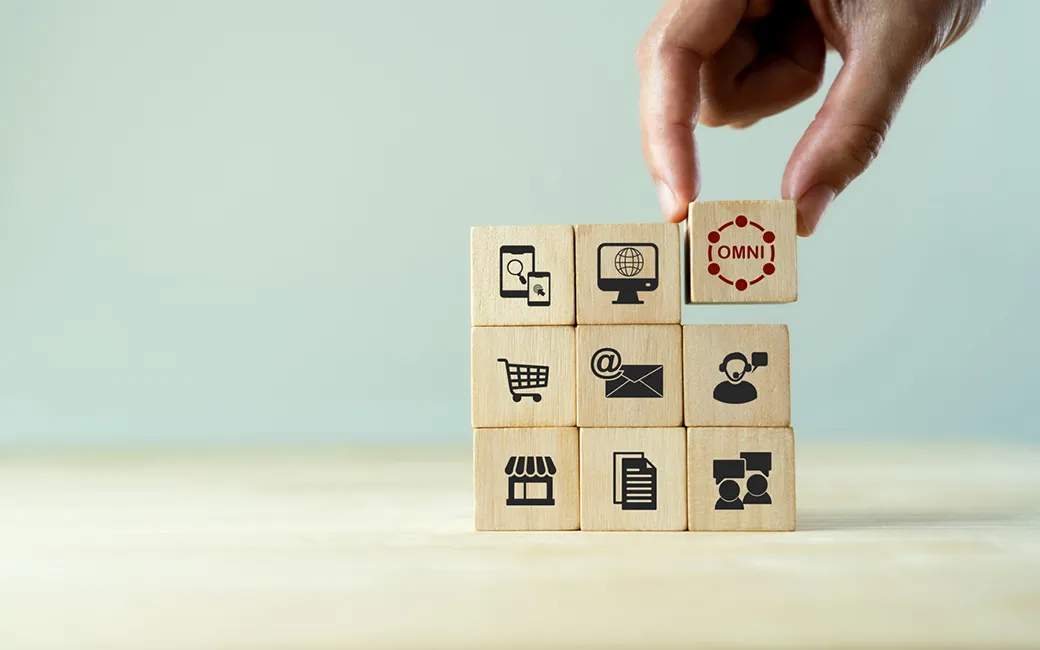 Handen plaatsen blokken