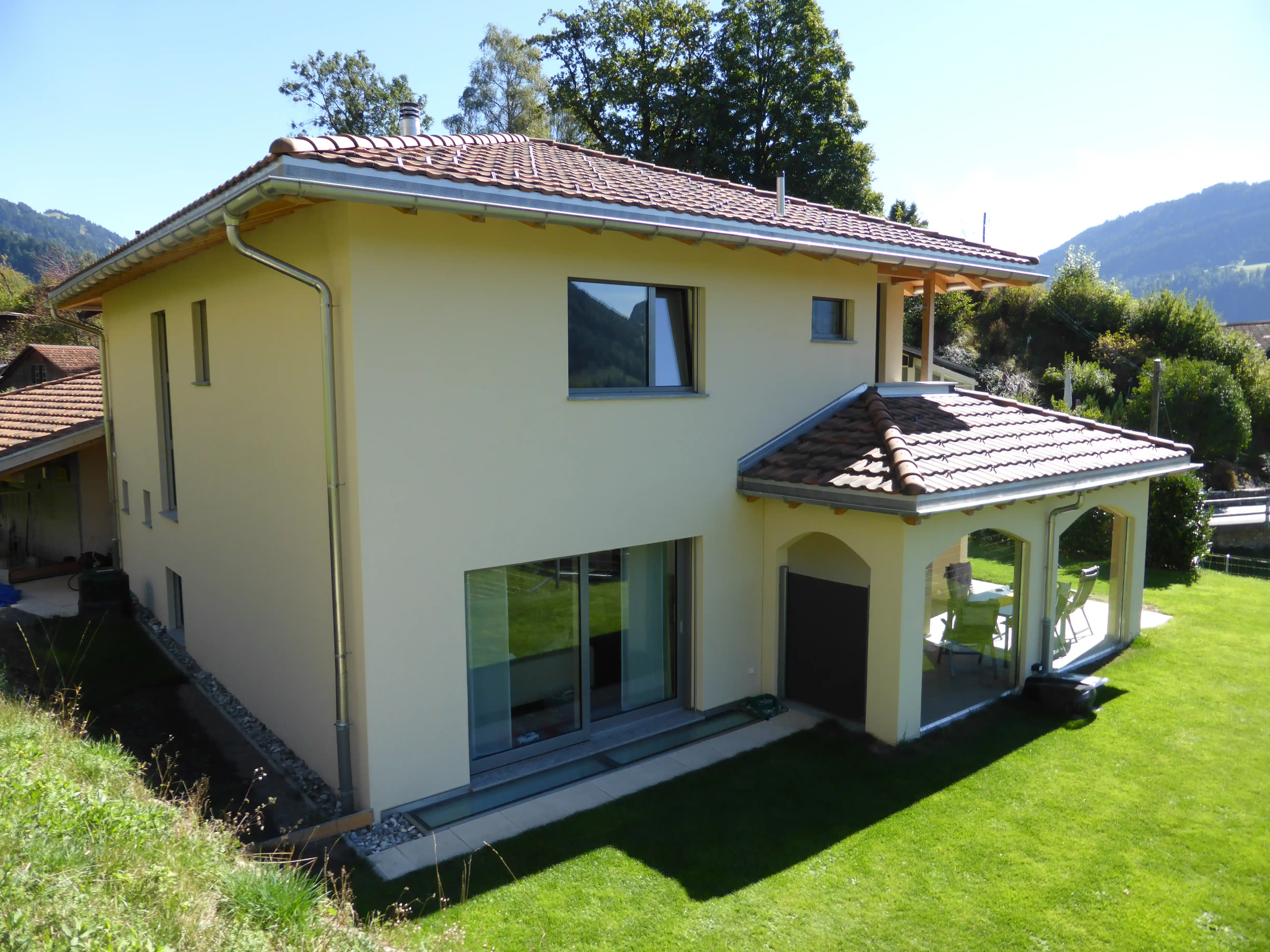 Neubau EInfamilienhaus in Seewis Graubünden - Niggli Architektur