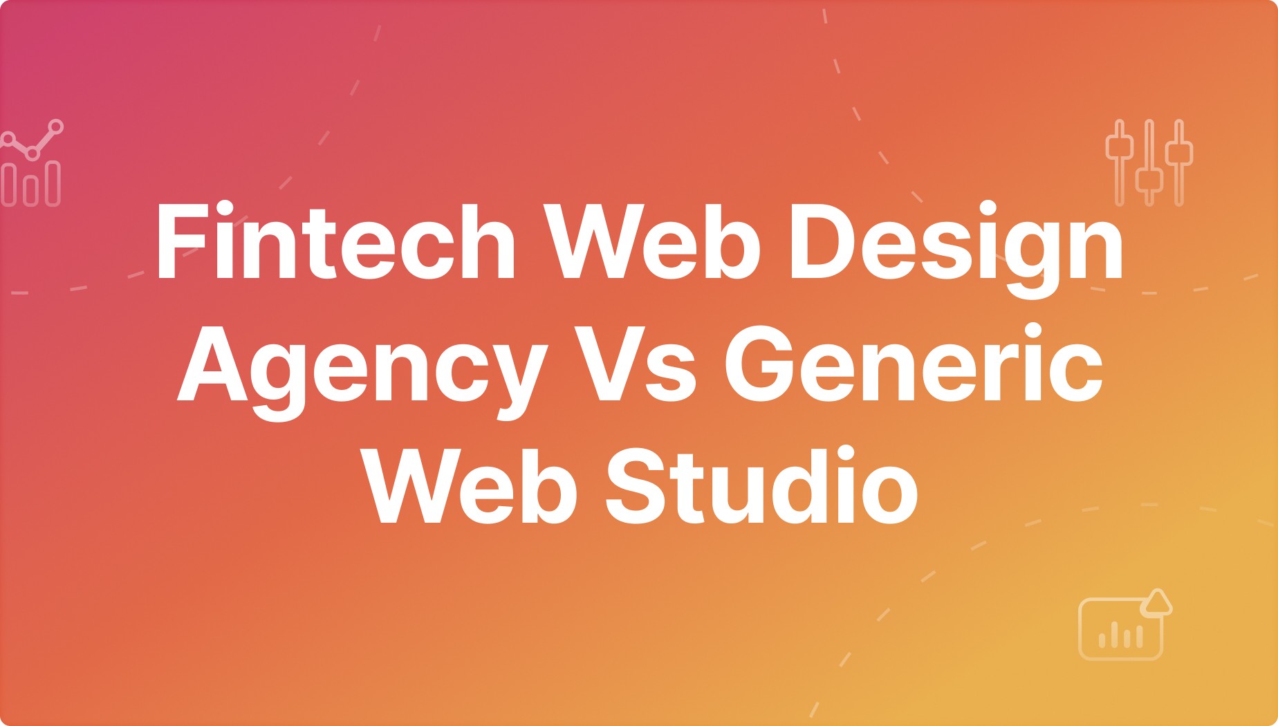 Choosing between a fintech web design agency and a generic web studio? Learn how compliance, UX, integrations, and conversion strategy impact regulated financial businesses.