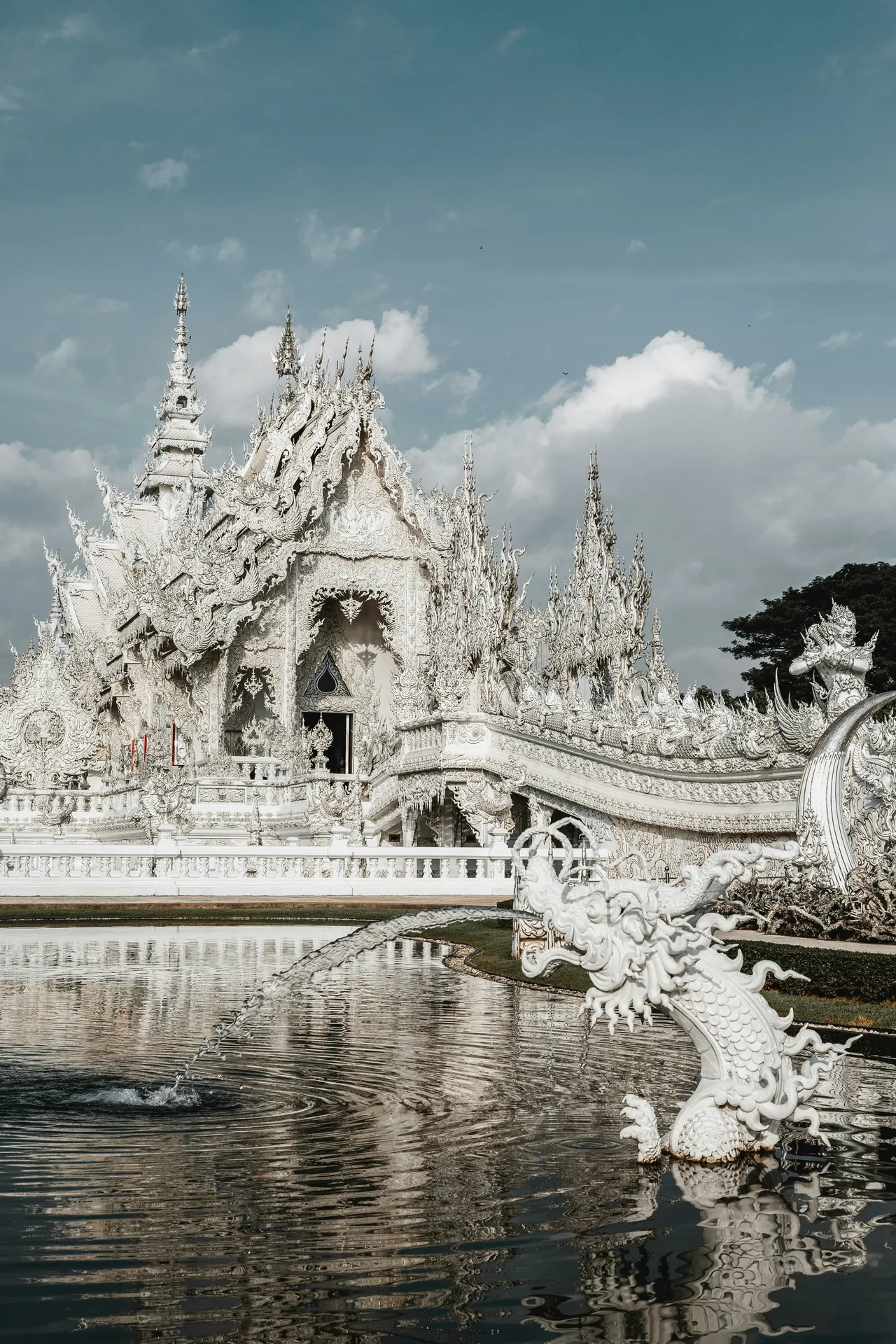 a black and white living room with a large tv