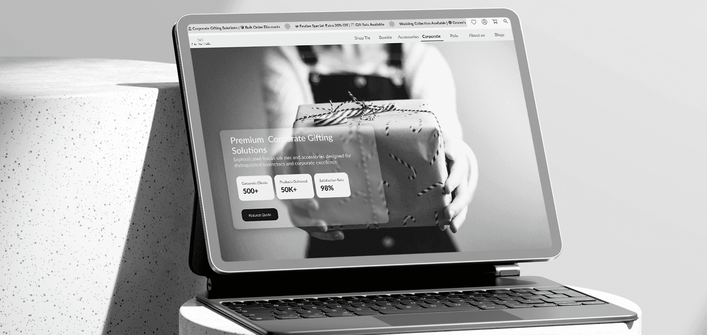 White conical houses line a sunny street.