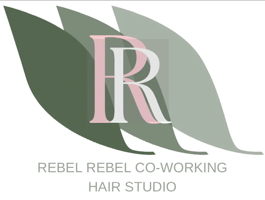 Logo for the Rebel Rebel salon.