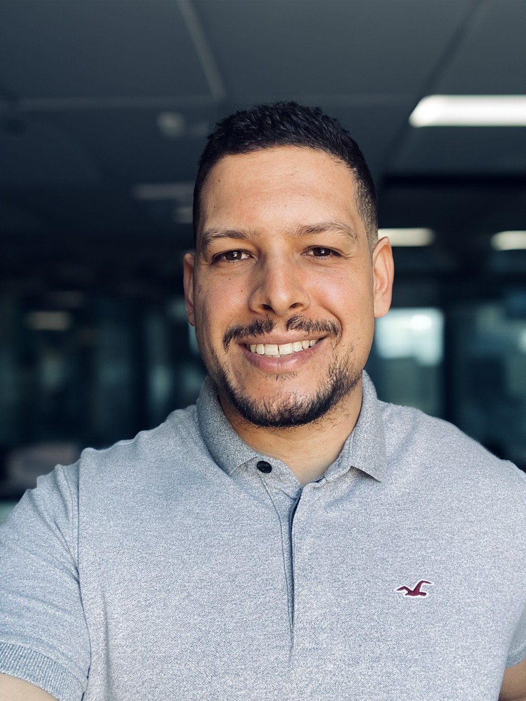 Woman with color palette