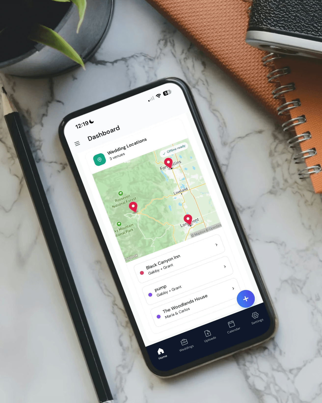 An image of Freelio's project ui