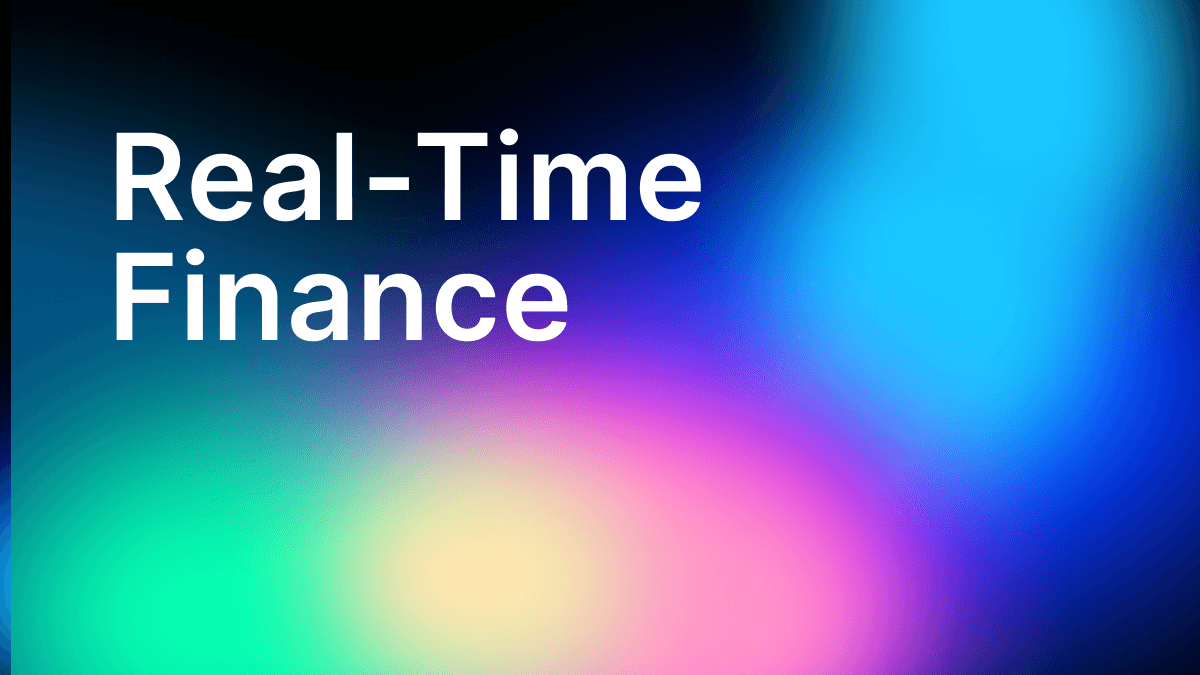 Real Time Finance