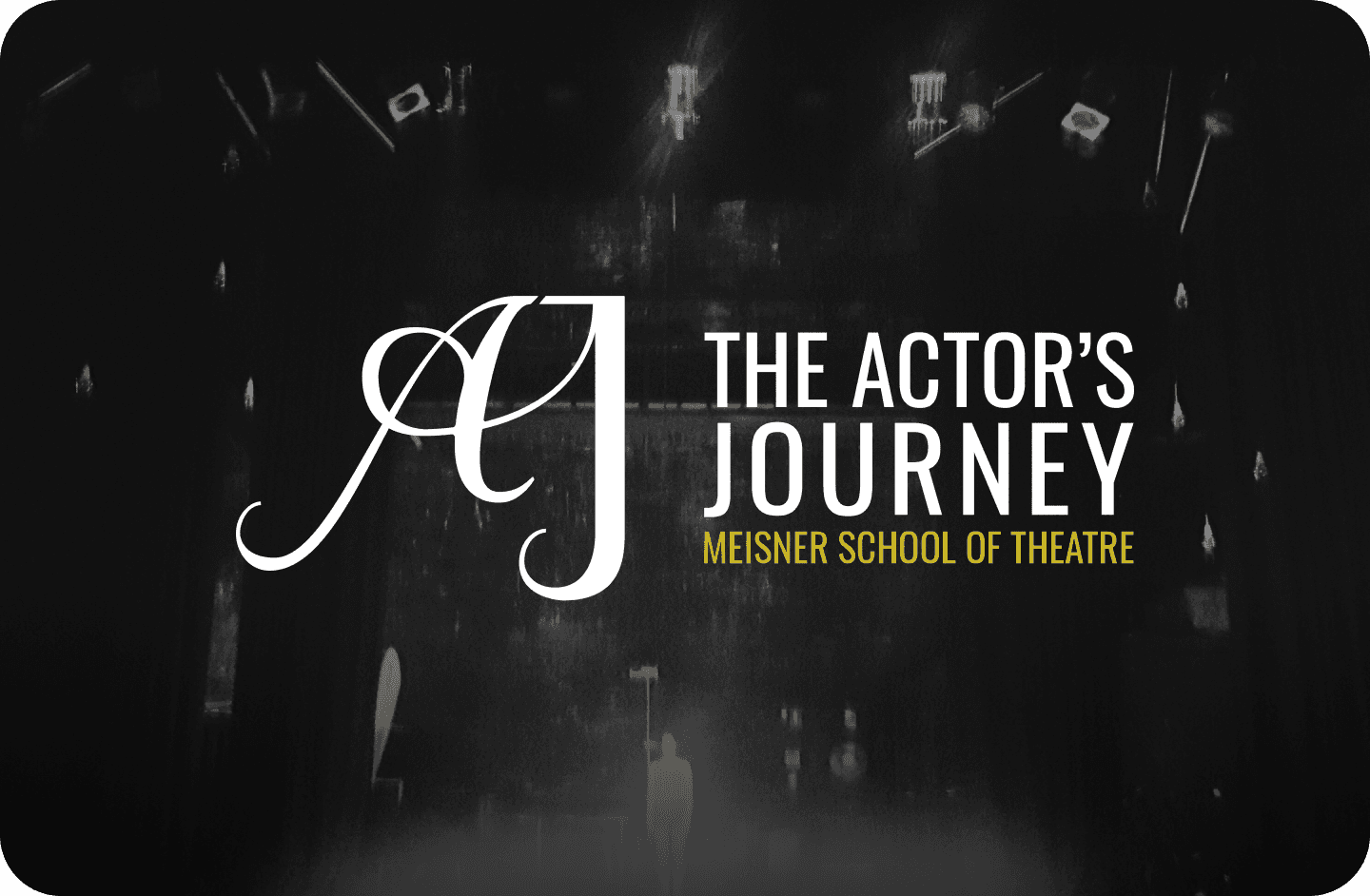 The Actor's Journey logo on a dark background