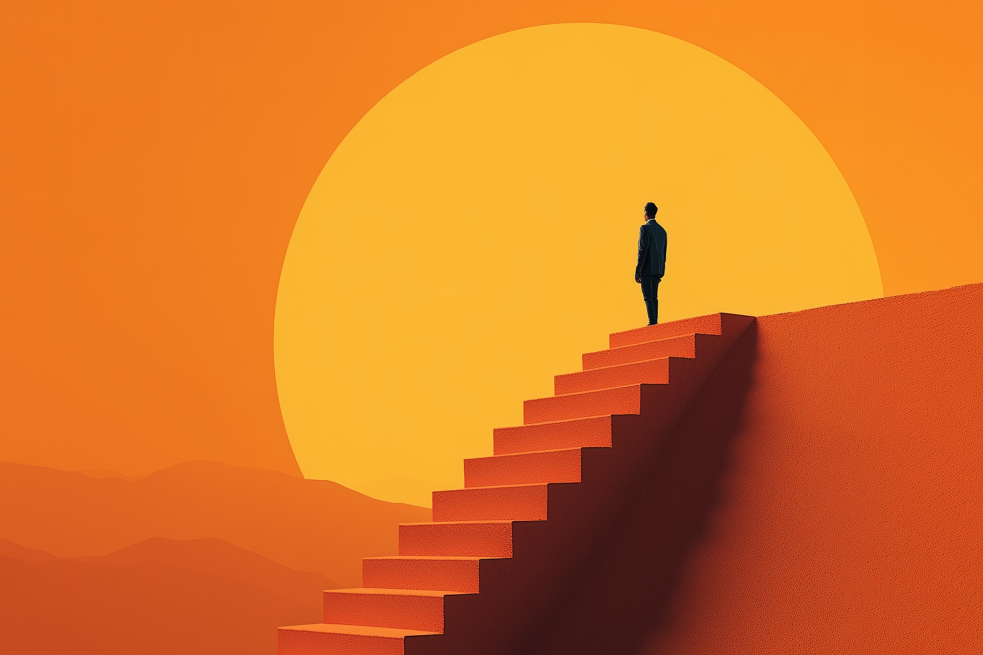 A large group photo of diverse team members gathered in an industrial-style space with arched ceiling.