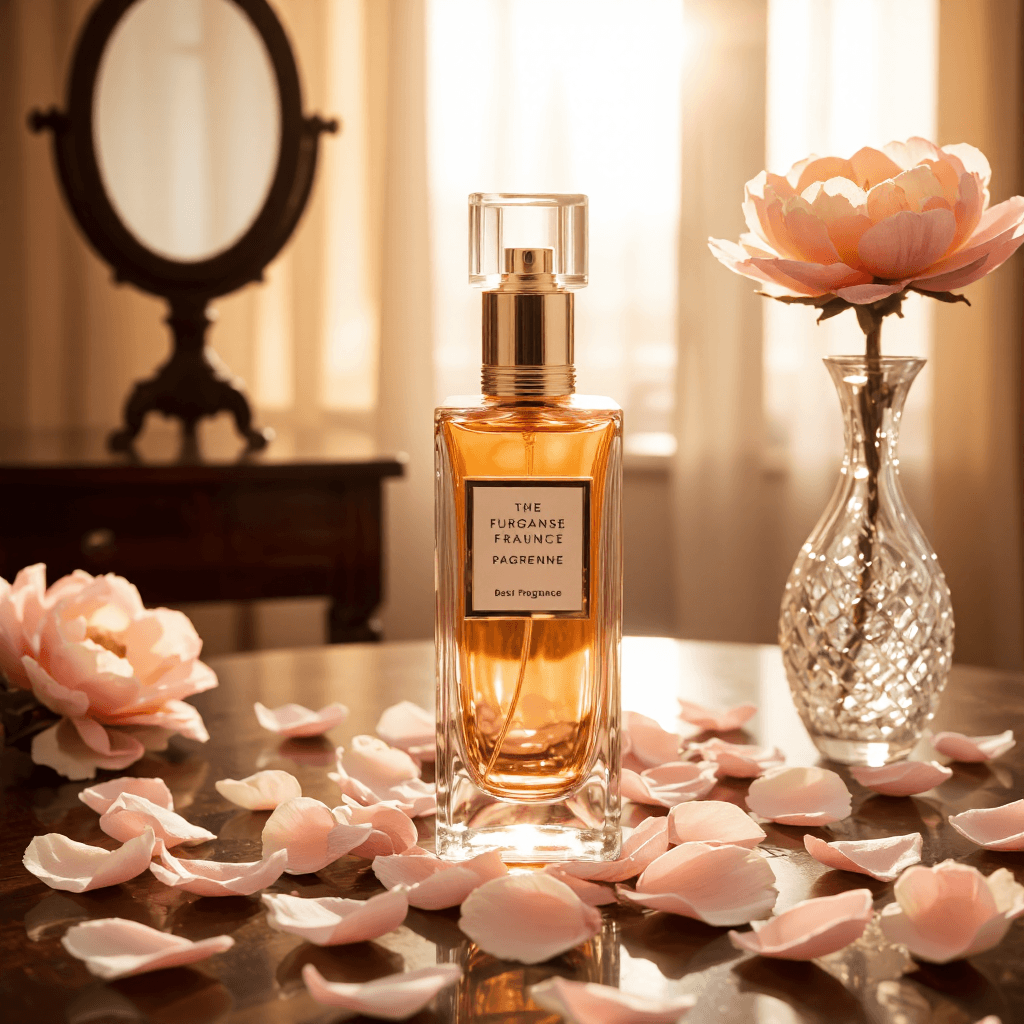 product photography of Luxury fragrance
